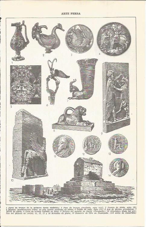 LAMINA 21470: Arte Persa