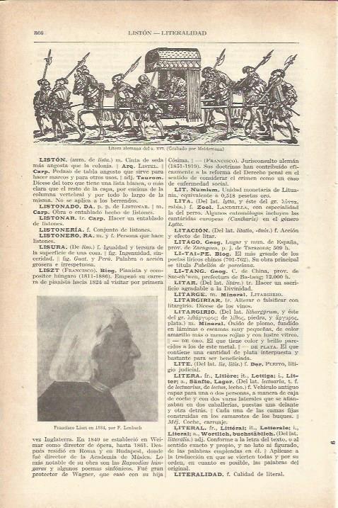 LAMINA 21190: Frank Liszt en 1884, por F. Lenbach