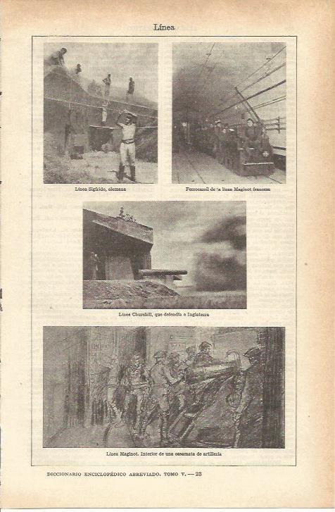 LAMINA 21189: Lineas militares
