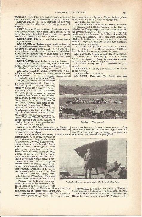 LAMINA 21188: C. Lindbergh con el Espriritu de San Luis