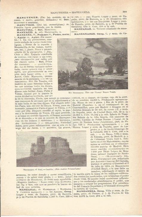 LAMINA 21229: Castillo de Manzanares el Real