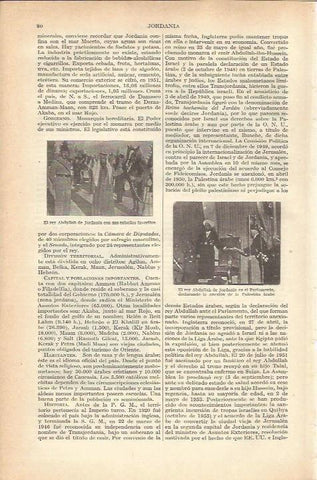LAMINA 21156: El rey Abdullah de Jordania