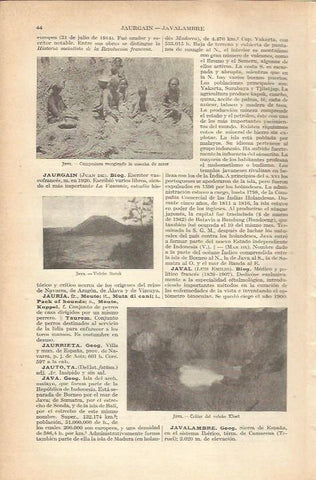 LAMINA 21148: Campesinos de la isla de Java