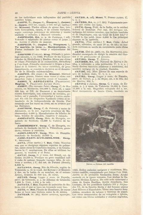 LAMINA 21147: Ruinas del Castillo de Jativa, Valencia