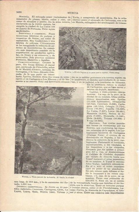 LAMINA 21308: El rio Segura en su paso por Murcia