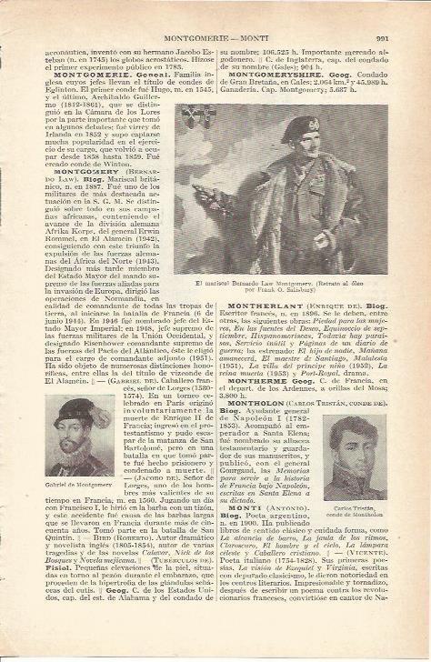 LAMINA 21296: El mariscal Bernard Law Montgomery