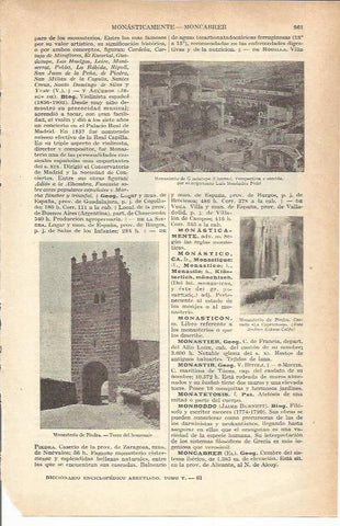 LAMINA 21291: Torre del Homenaje del Monasterio de Piedra, Zaragoza
