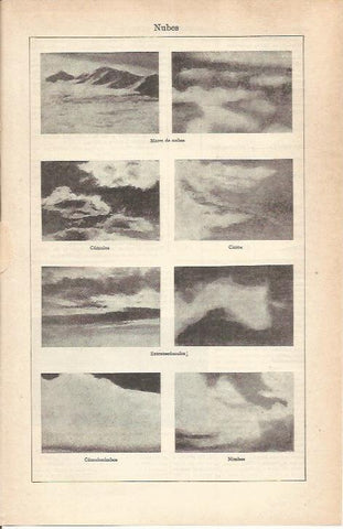 LAMINA 21333: Tipos de nubes
