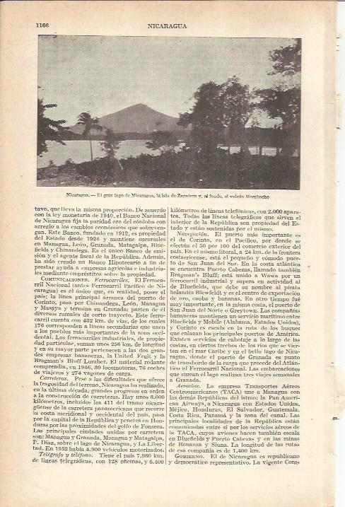 LAMINA 21322: Gran Lago de Nicaragua