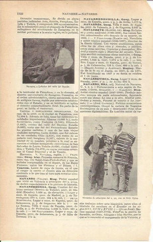 LAMINA 21319: Leñador de Baztan, Navarra