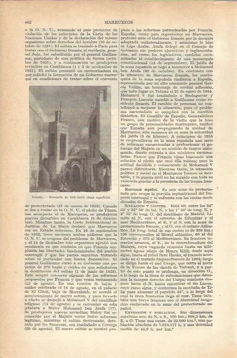 LAMINA 21243: Mezquita de Sidi Saidi en Tetuan