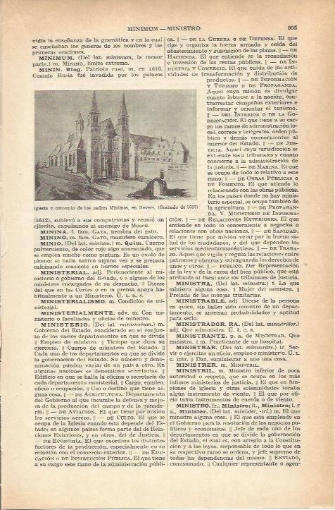 LAMINA 21284: Convento de los Padres Minimos en Nevers