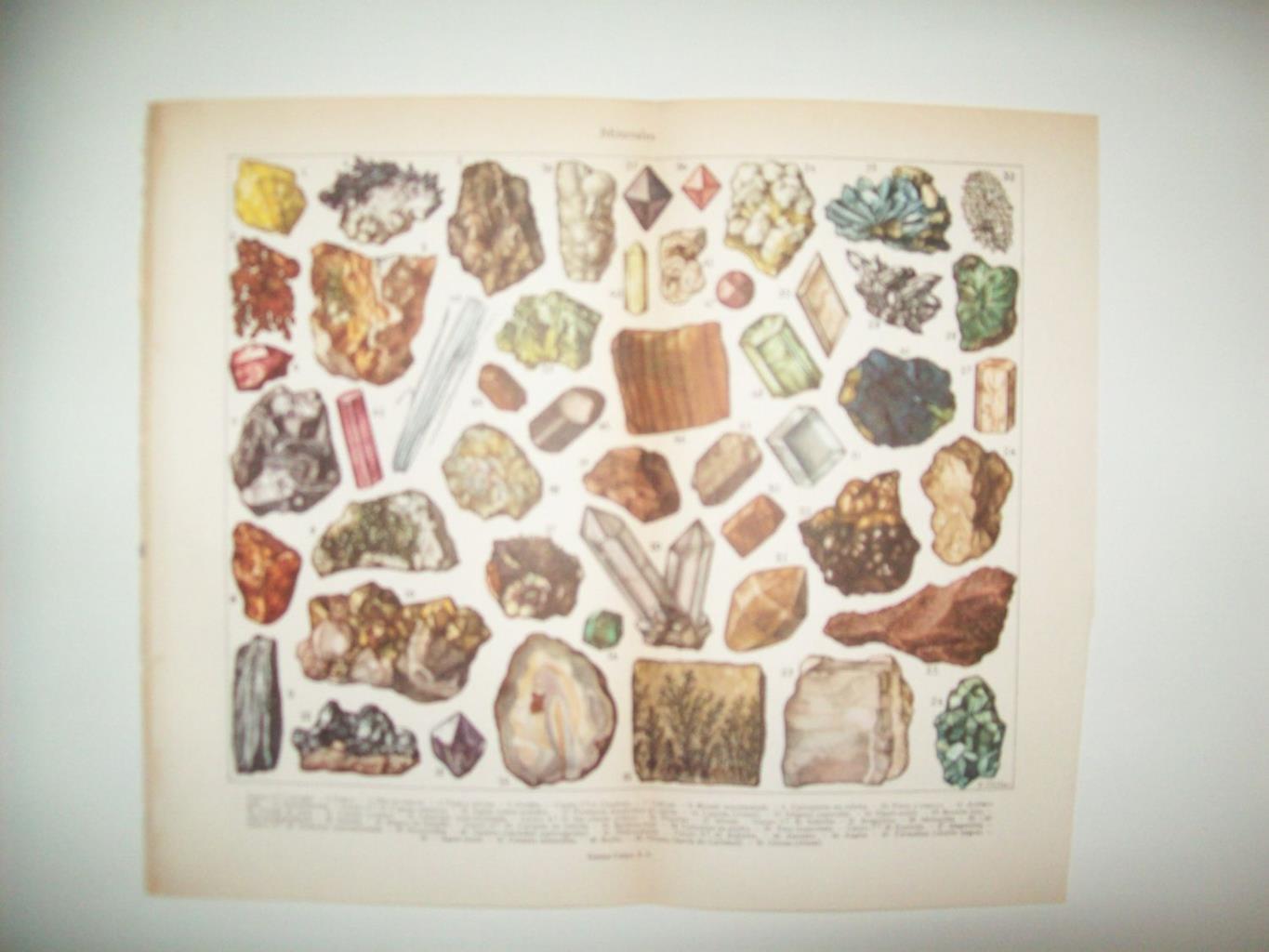 LAMINA 21281: Minerales
