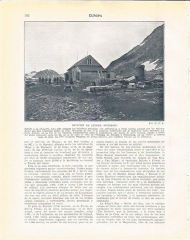 LAMINA 20968: Estacion de Andree, Spitzberg