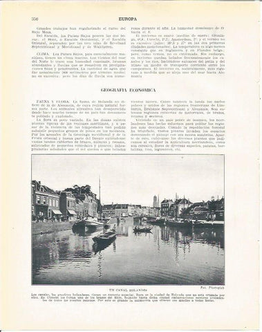 LAMINA 21007: Canal de Holanda
