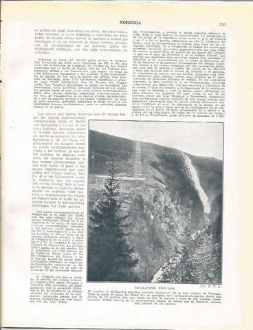 LAMINA 20957: Rjukanfos, Noruega