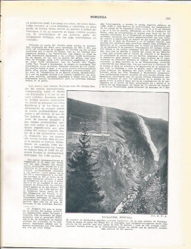 LAMINA 20957: Rjukanfos, Noruega