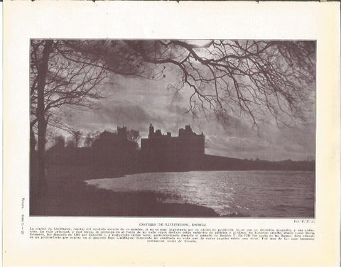 LAMINA 20911: Castilllo de Linlithgow, Escocia