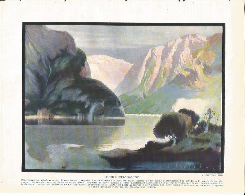LAMINA 20956: Fiordo de Noruega
