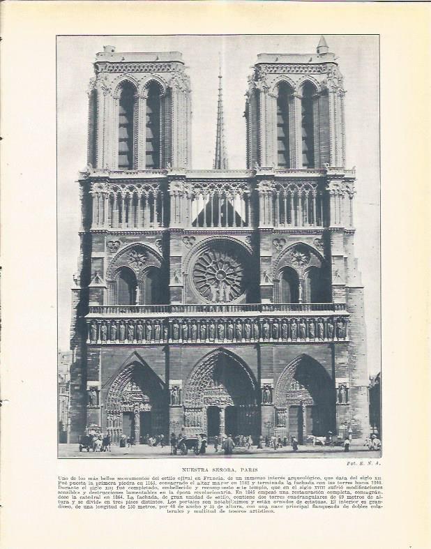 LAMINA 21085: Notre Dame de Paris