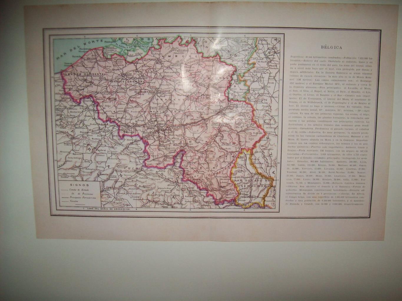 LAMINA 21129: Mapa de Belgica