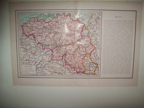 LAMINA 21129: Mapa de Belgica