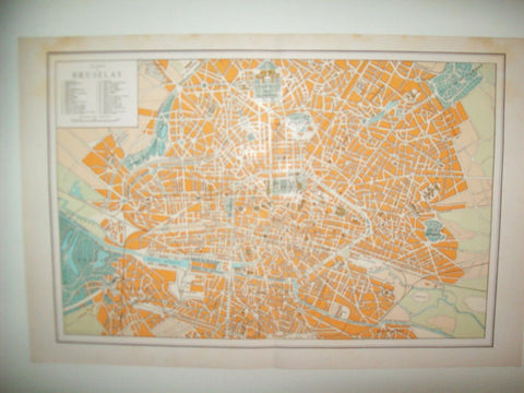 LAMINA 21128: Plano de Bruselas