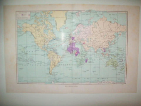 LAMINA 21126: Mapa colonial de Francia