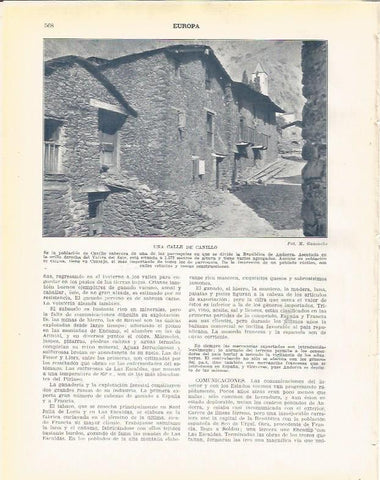 LAMINA 21119: Calle de Canillo, Andorra