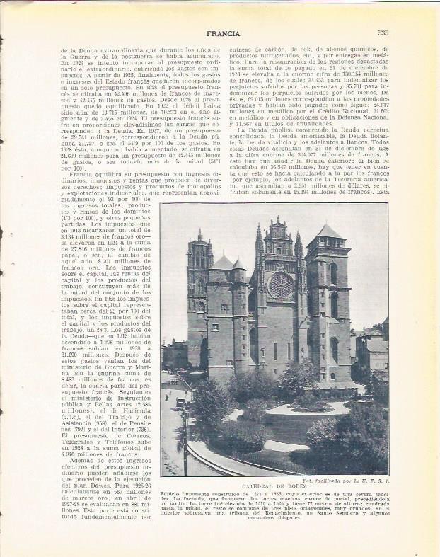 LAMINA 21103: Catedral de Roez, Francia
