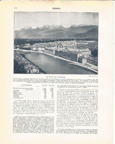 LAMINA 21068: El Isere en Grenoble, Francia