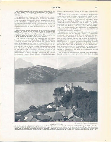 LAMINA 21066: Lago de Annecy, Francia