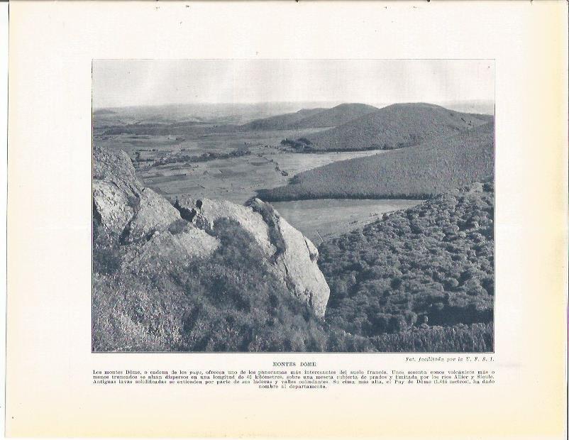 LAMINA 21064: Monte Dome, Francia