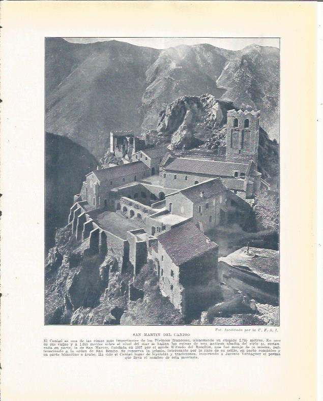 LAMINA 21059: San Marti del Canigo, Francia