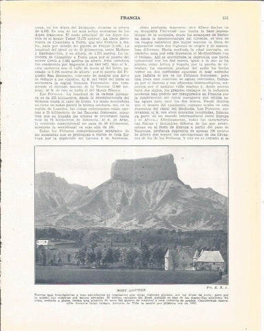 LAMINA 21057: Mont Aiguille, Francia
