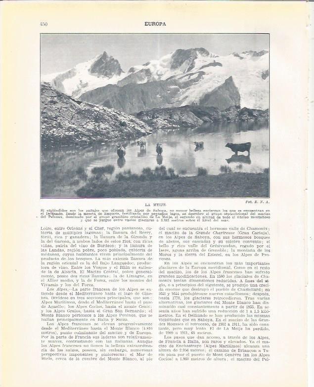 LAMINA 21056: La Meije, Francia