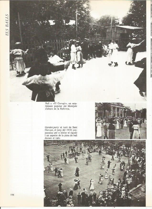 LAMINA 20752: Baile El Gurugu en Montjuic
