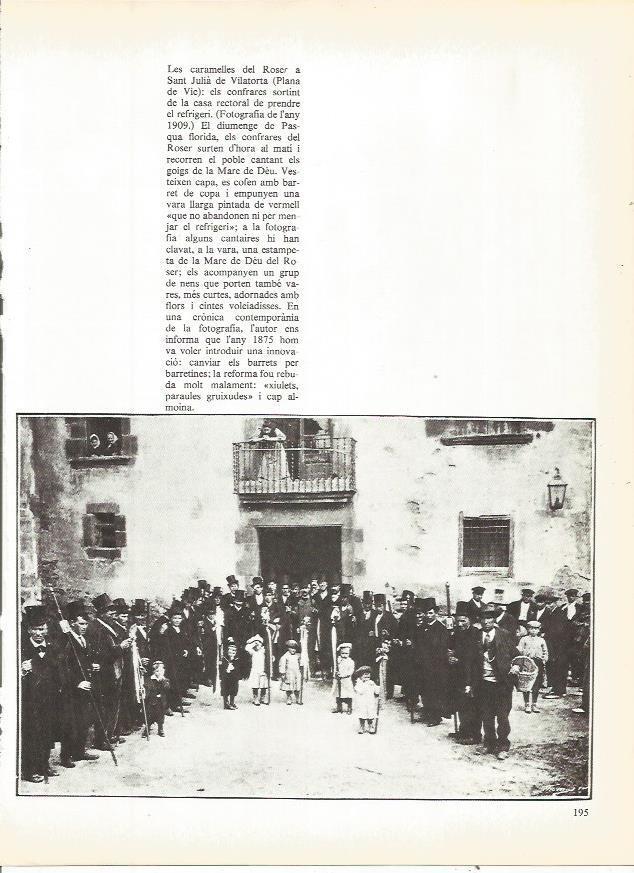 LAMINA 20751: Caramellas del Rosario en Sant Julia de Villatorta