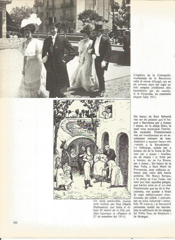 LAMINA 20743: Invitados a una boda en 1911