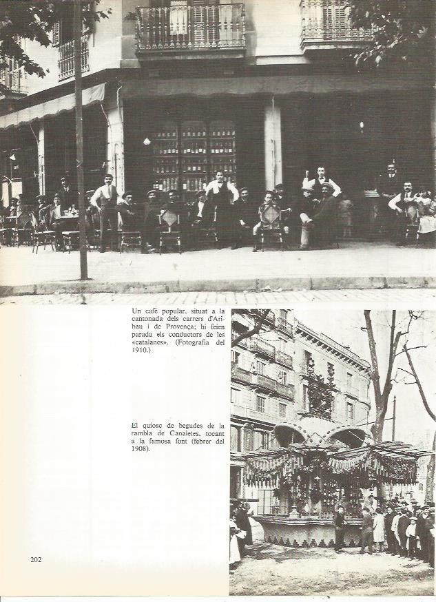 LAMINA 20754: Café entre las calles Aribau y Provenza de Barcelona