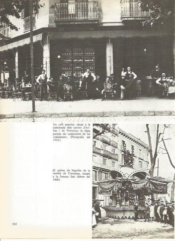 LAMINA 20754: Café entre las calles Aribau y Provenza de Barcelona