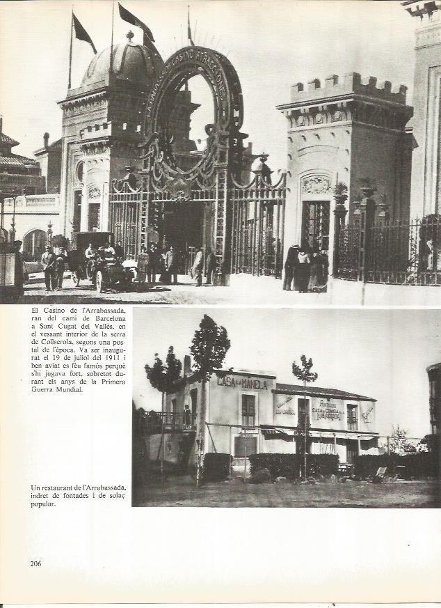 LAMINA 20756: Casino de l'Arrabassada en Barcelona