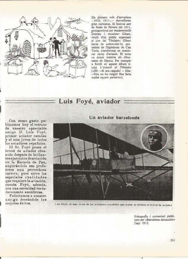LAMINA 20781: Articulo sobre Luis Foye 