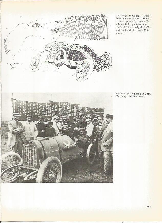 LAMINA 20778: Un coche de la Copa Catalunya de 1910