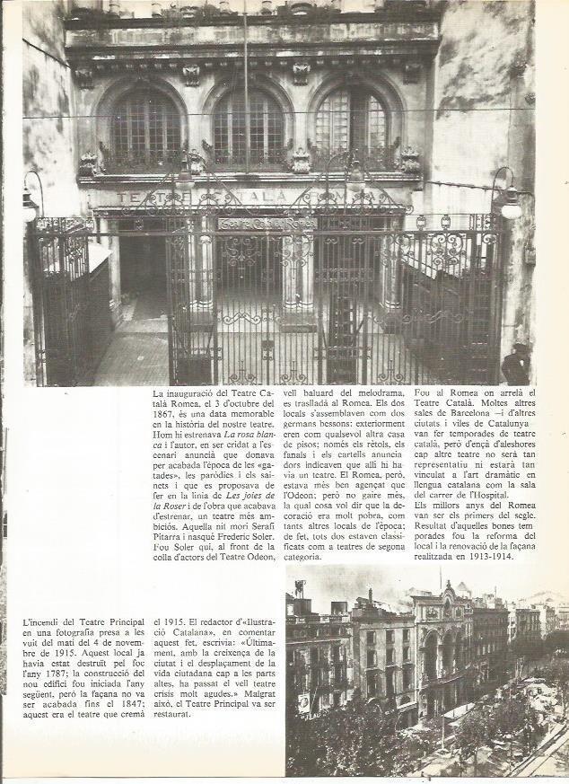 LAMINA 20764: Teatro Romea de Barcelona