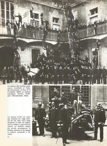 LAMINA 20695: Caserna de los Bomberos en la Ciutadella de Barcelona