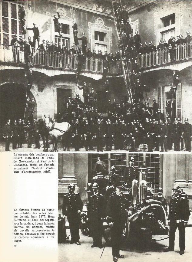 LAMINA 20695: Caserna de los Bomberos en la Ciutadella de Barcelona