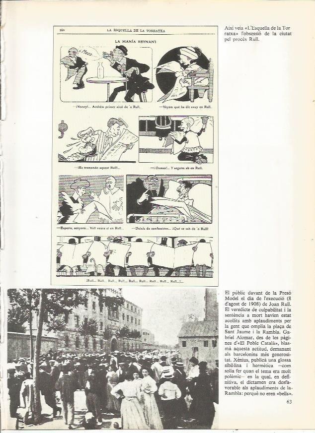 LAMINA 20689: Prision de la Modelo el dia de la ejecucion de Rull. 1908