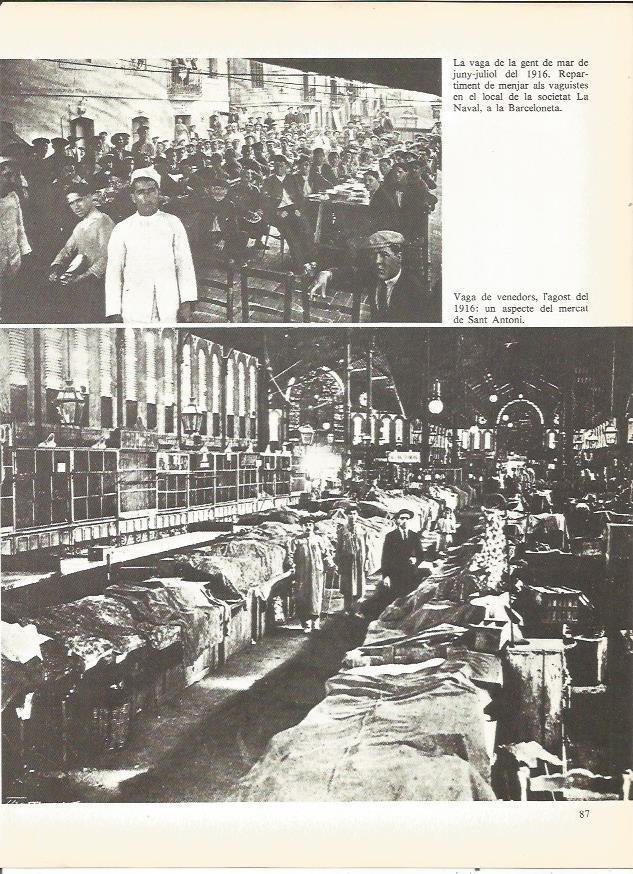 LAMINA 20701: Huelgas en 1916