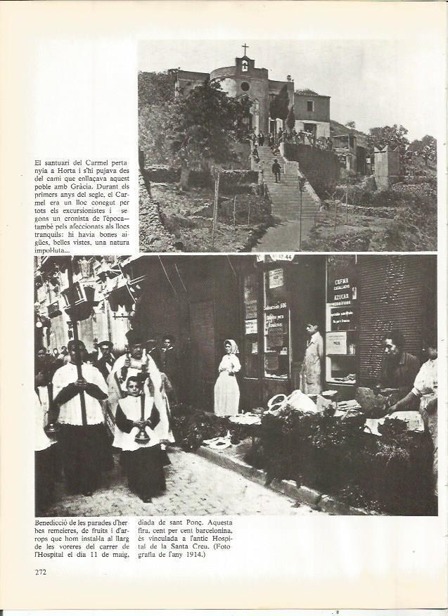 LAMINA 20786: Santuario del Carmel en Barcelona